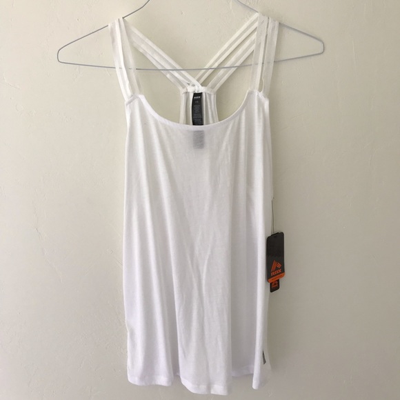 White Workout tank - Picture 1 of 4